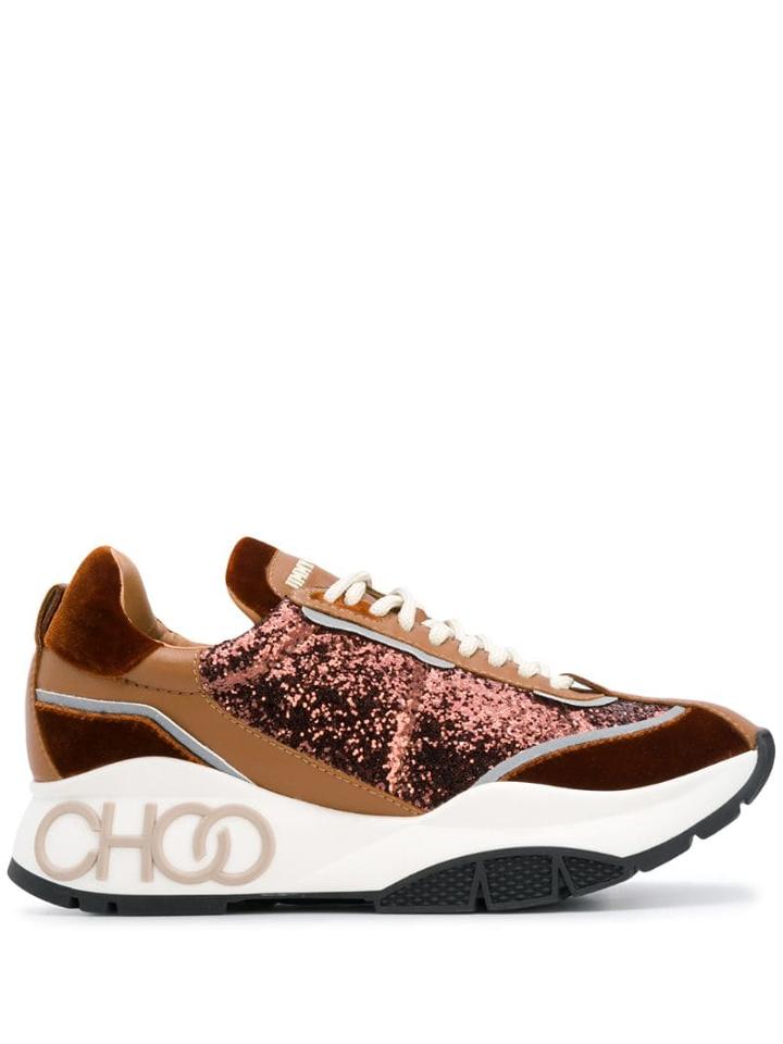Jimmy Choo Raine Sneakers - Brown