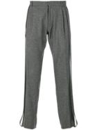 Chalayan Carrot Trim Trousers - Grey