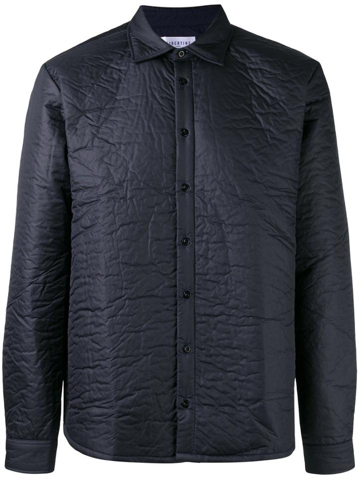 Libertine-libertine Source Overshirt, Men's, Size: Small, Blue, Polyester/wool