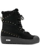 Bally Celinia Star Studded Snow Boots - Black