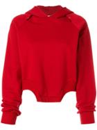 Forte Couture Oversized Zip Up Hoodie - Grey