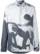 Qasimi - Minot Shirt - Men - Cotton - 16 1/2, Grey, Cotton