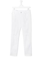 Dondup Kids Monroe Jeans, Girl's, Size: 14 Yrs, White