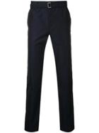 Sacai Belted Tailored Trousers - Blue