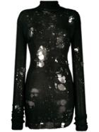 Ann Demeulemeester Black Holes Jumper