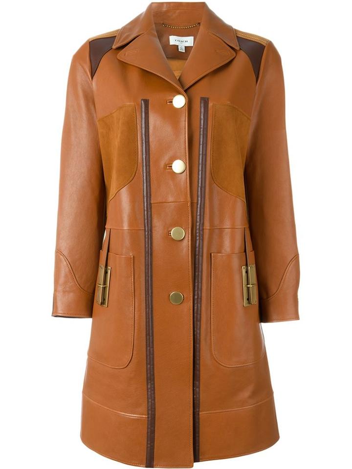 Coach Panelled Coat