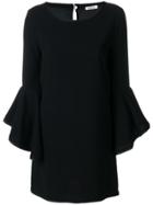 P.a.r.o.s.h. Flared Sleeve Mini Dress - Black