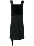 Versace Vintage Square Neck Mini Dress - Black