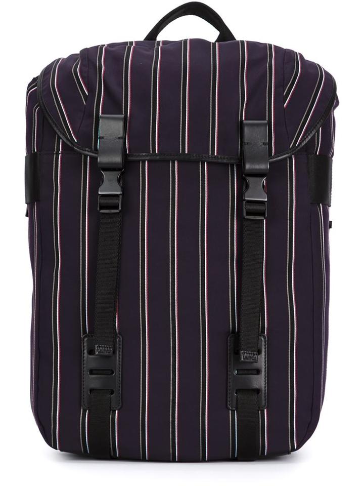Lanvin Striped Backpack