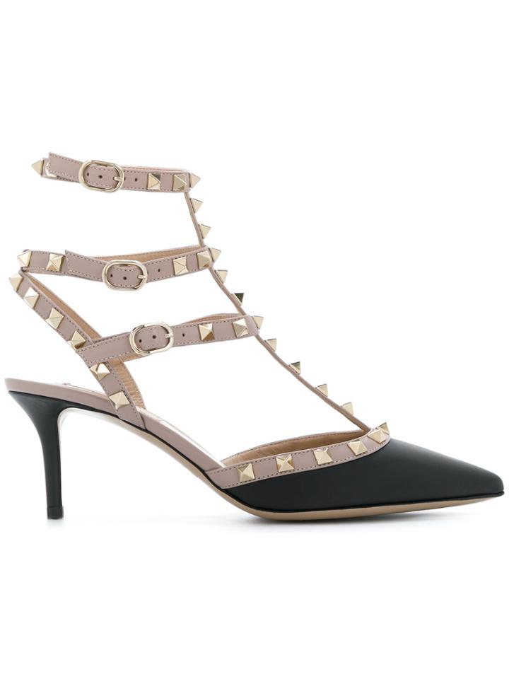 Valentino Garavani Rockstud Sandals - Black