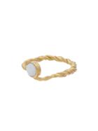 Orit Elhanati 18k Gold Stackable Stone Ring - Metallic