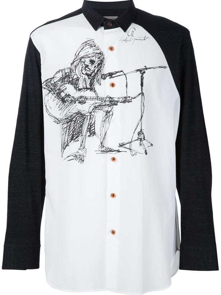 Yohji Yamamoto Sketch Shirt