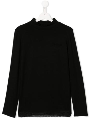 Twin-set Kids Logo Sweatshirt - Black