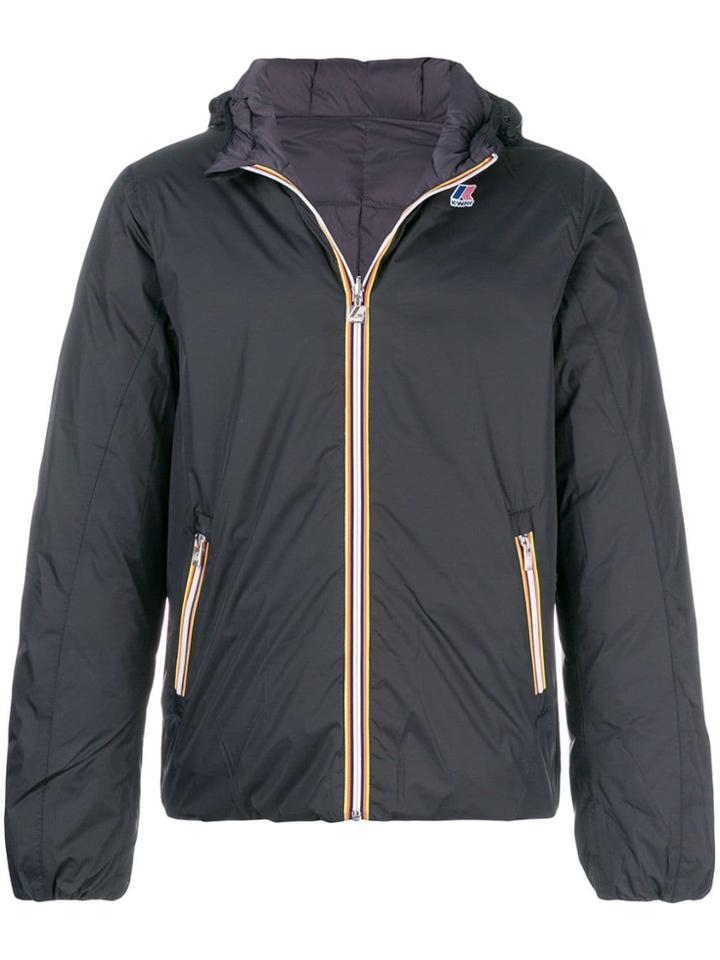 K-way Padded Loose Jacket - Black