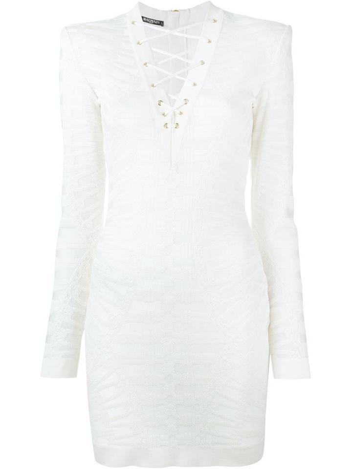 Balmain Jacquard Dress
