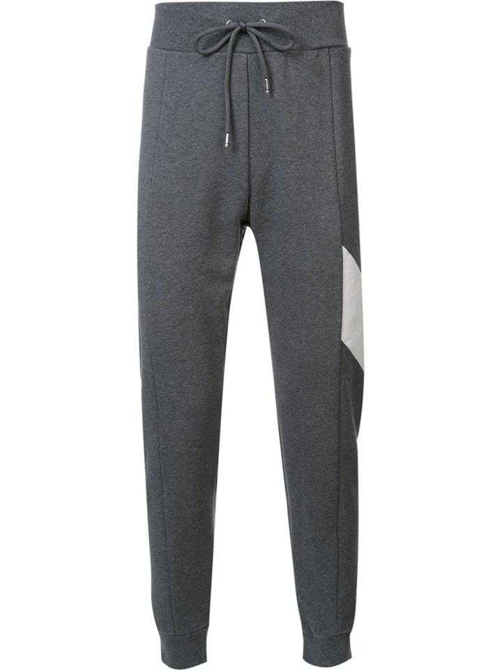 Moncler Gamme Bleu Drawstring Waist Track Pants - Grey