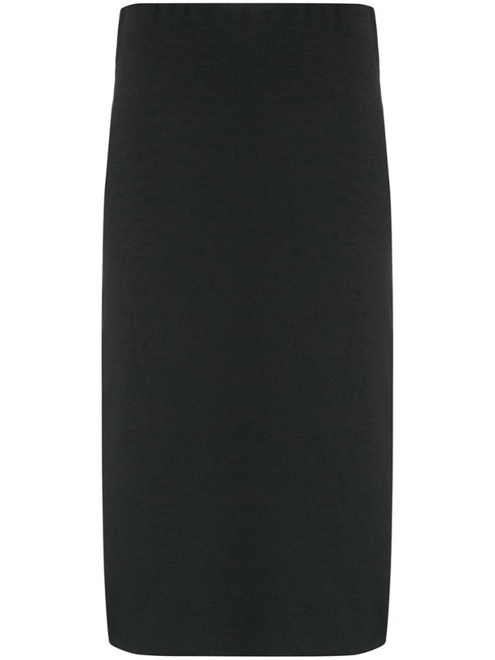 Kiltie Kim Pencil Skirt - Black