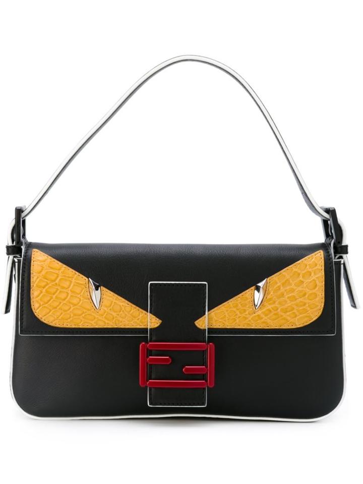 Fendi 'baguette' Shoulder Bag, Women's, Black