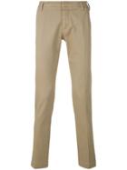 Entre Amis Classic Fitted Chinos - Nude & Neutrals