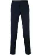 Pt01 Fitted Tailored Trousers - Black