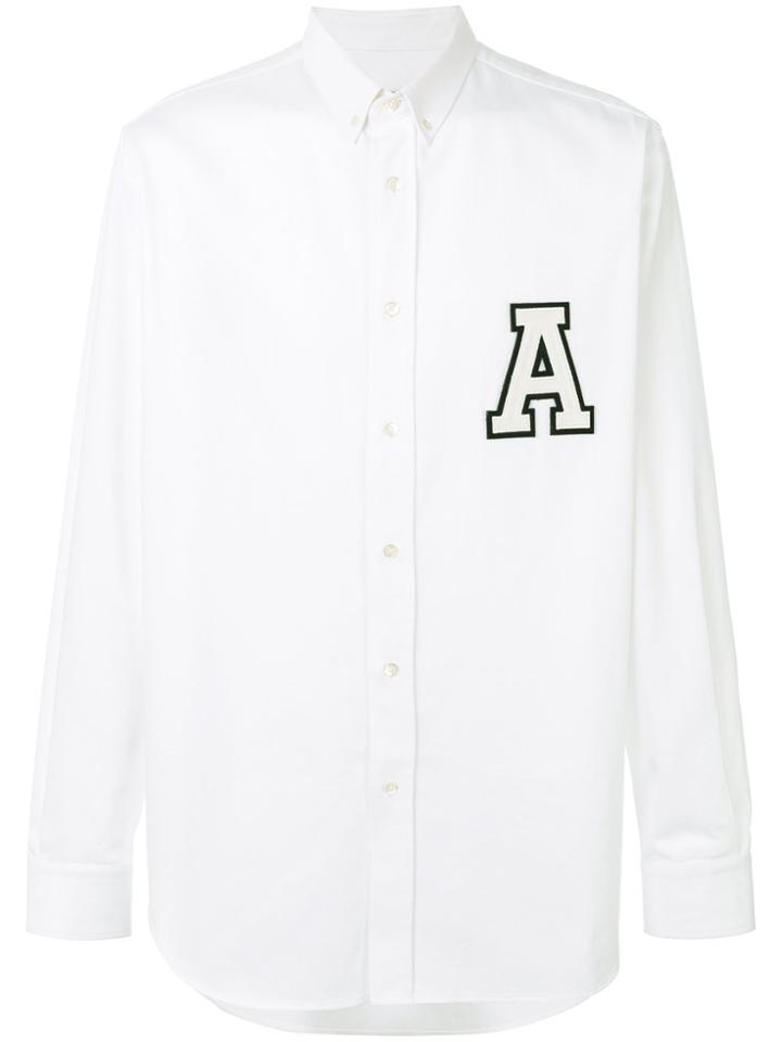 Ami Alexandre Mattiussi Patch Detail Shirt - White