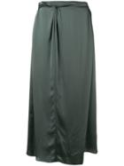 Vince Straight Midi Skirt - Grey