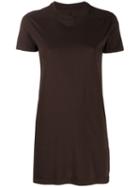 Rick Owens Drkshdw Long T-shirt - Brown