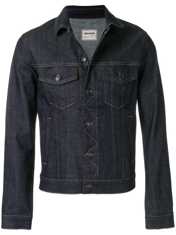 Zadig & Voltaire Zadig & Voltaire X Evan Ross Base Brut Denim Jacket -