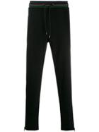 Ps Paul Smith Striped Waistband Track Trousers - Black