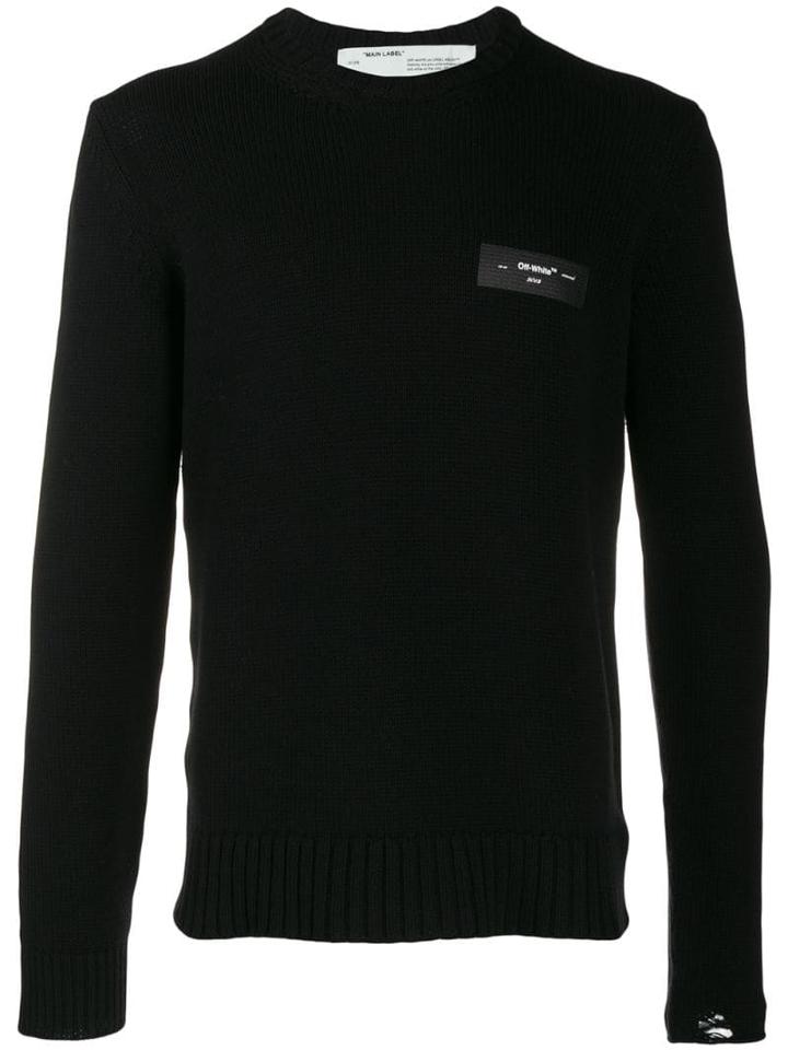 Off-white Box Logo Sweater - Black