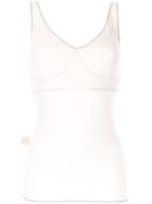 Ruban Stitch Detail Top - White