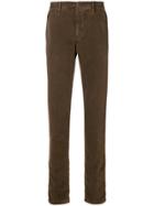Incotex Straight-leg Corduroy Trousers - Brown