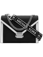 Michael Michael Kors Colour Block Envelope Crossbody Bag - Black
