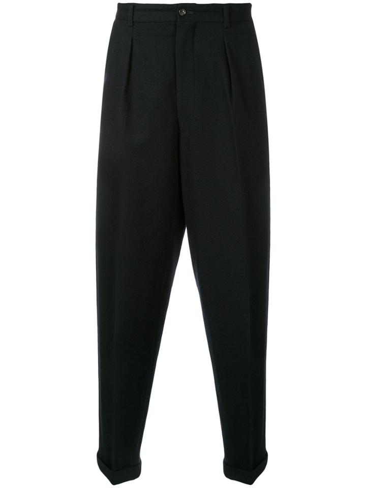 Comme Des Garçons Vintage Straight Trousers - Blue