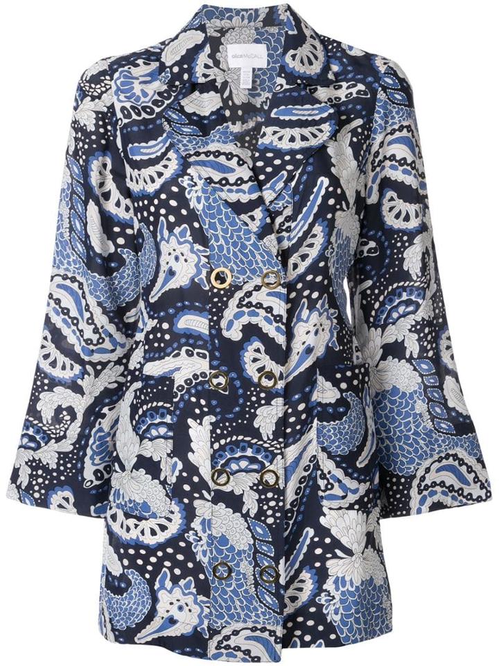 Alice Mccall Paisley Print Jacket - Blue