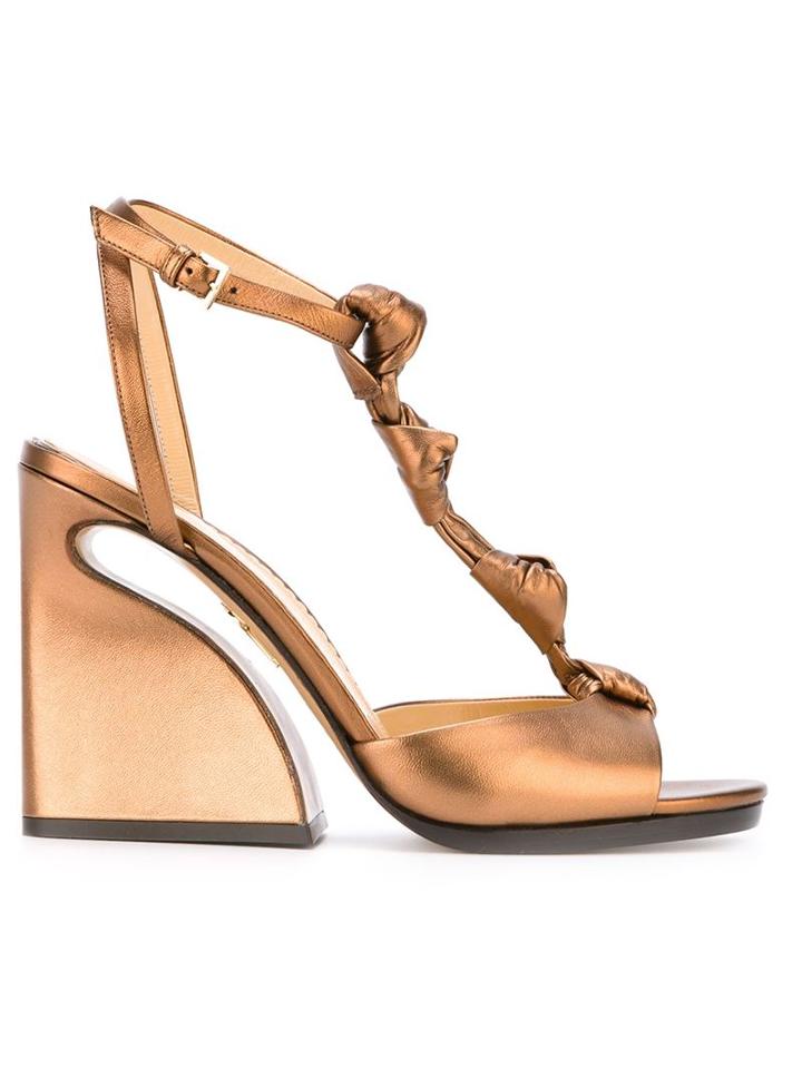Charlotte Olympia Knot Detail Sandals