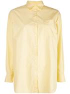 A Shirt Thing Chest Pocket Shirt - Yellow