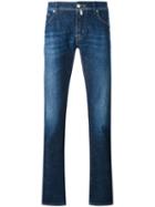 Jacob Cohen - Straight Jeans - Men - Cotton/spandex/elastane - 34, Blue, Cotton/spandex/elastane