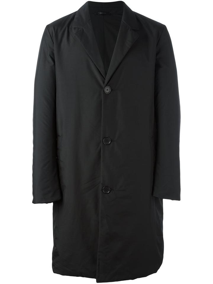 Jil Sander 'grado' Coat, Men's, Size: 46, Black, Polyamide/polyester