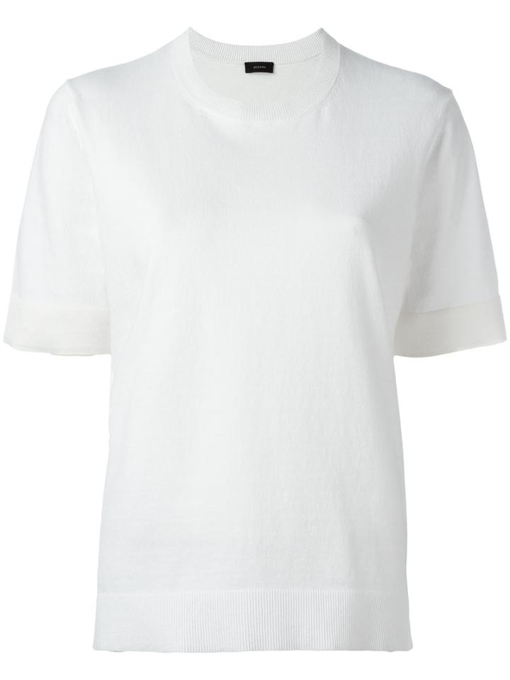 Joseph Oversized T-shirt, Size: 36, White, Cotton