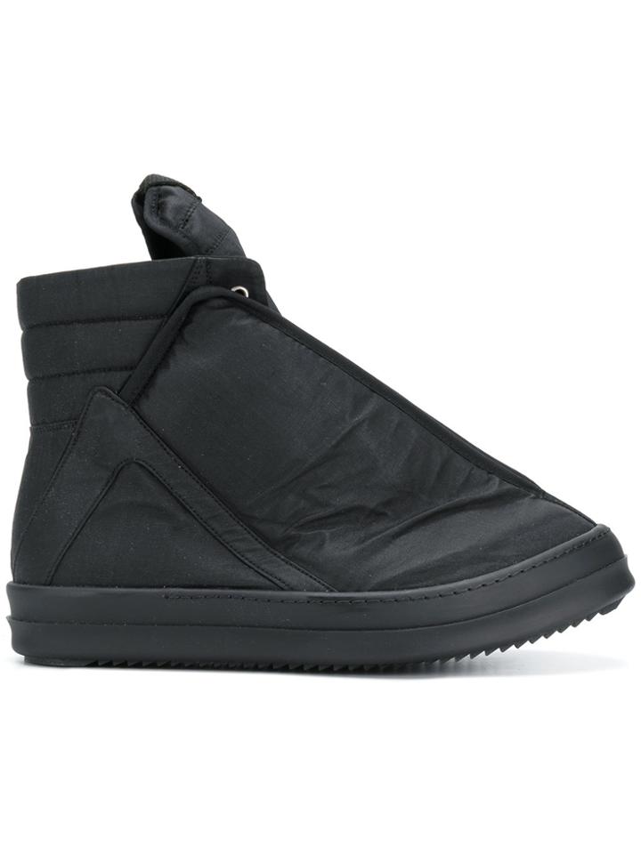 Rick Owens Drkshdw High Topo Boots - Black