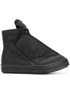 Rick Owens Drkshdw High Topo Boots - Black