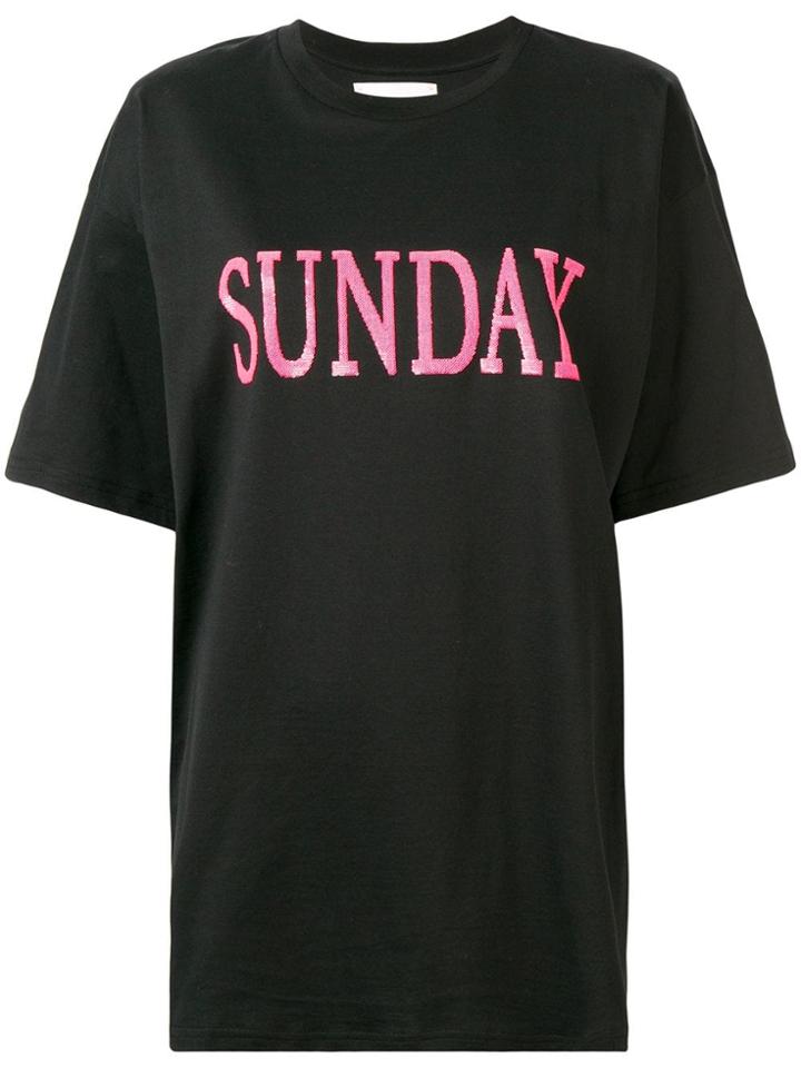 Alberta Ferretti Sunday T-shirt - Black