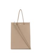 Medea Rectangular Shaped Tote - Neutrals