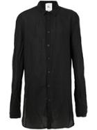 Lost & Found Rooms Pocket Longline Shirt - Black