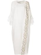 Bambah Isabella Maxi Kaftan Dress - White