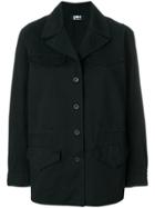 Labo Art Military Style Buttoned Jacket - Blue