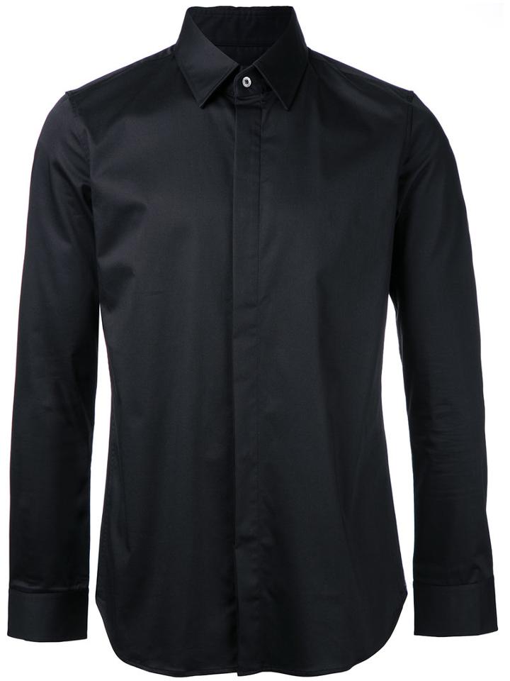 Roar Studded Gun Detail Shirt, Men's, Size: Iii, Black, Cotton/lyocell/polyethylene