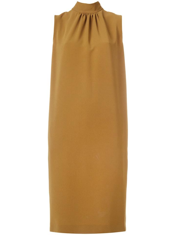 Joseph Halter Neck Dress - Yellow & Orange