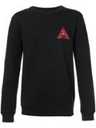 Givenchy - Illuminati Patch Sweatshirt - Men - Cotton - L, Black, Cotton